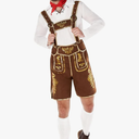 Morph Bavarian Lederhosen Men Costume, Oktoberfest Costumes Mens, Bavarian Costume Mens, Halloween Costumes for Men