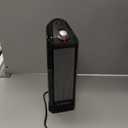 Lasko Oscillating Ceramic Tower Space Heater for Home with Overheat Protection, Adjustable Thermostat, and 2 Speeds, 15.7 Inches, Black, 1500W, CT16450