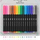 Mr. Pen- Felt Tip Pens, 16 Pack, 0.7mm Colorful Felt Pens, No Smear, Quick Dry