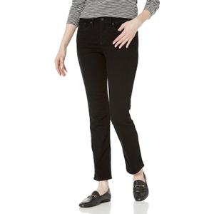NYDJ womens Sheri Slim jeans, Black Deux, 16 US