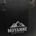 Moyanne Large Size ice bath cold plunge tub for athletes pod portable,Multiple Layered Portable Ice Pod for Recovery and Cold Water Therapy, Cold Plunge Tub for Outdoor, ice baths at home (black)