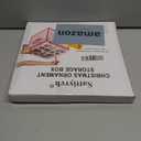 Sattiyrch Plastic Christmas Ornament Storage Box with Trays, Customizable Dividers, Dust-Proof Durable Ornament Organizer Holder, Christmas Storage Containers, Holds 64 x 3 Ornaments