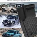All Weather Protection Floor Mats for Ineos Grenadier 2024 2025, Non-Slip Heavy Duty TPE Front & Rear 2nd Liners Custom Fit for SUV Automotive Black Interior Car Accessories, 3 PCS