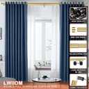 Double Curtain Rods with Aluminum End Cap and Full Surround Brackets,1"Front and 5/8" Back Rod,Adjustable between 72 to 144 Inches (6-12 Feet), Brass Double Window Drapery Rod