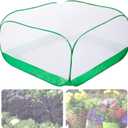 Upgraded Garden Netting - 4  4  2 FT Plant Covers Net for Square Raised Garden Bed, Ultra Fine Garden Mesh Netting Protection from Bird Pest Barrier Net Row Cover for Plant Fruit Vegetable