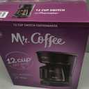 Mr. Coffee 12-Cup Programmable Coffeemaker, Brew Now or Later