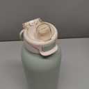 Ello Pop & Fill Stainless Steel Water Bottle with Quick Fill Technology, Double Walled Vacuum Insulated Metal, Leak Proof Locking Lid, Sip & Chug, BPA Free, Holiday Gift for Him Her, 22oz, 32oz, 40oz (Pistachio)