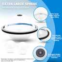 Extra Large Sphere Ice Molds for Ice Baths, Ice Cube Molds for Cold Plunge, Ice Block Mold Reusable Ice Ball Maker, Easy Release, Slow Melting - 2 Pack