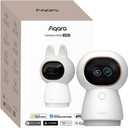 Aqara 4K UHD Dual-Lens Matter Camera Hub G350, Indoor Security Camera 9X Zoom, 360 Pan & Tilt, AI Auto-Tracking, Face/Gesture Recognition, Works with Apple HomeKit, Alexa, Google Home, SmartThings