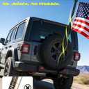 57" One-Piece Flag Pole, Heavy Duty Stainless Steel Flagpole, 2 Thicker Wall, Waterproof & Rust-Resistant, 360 Rotating Anti-Wrap Rings, Fits 1-Inch Brackets(Not Include) for House, Truck, Boat...