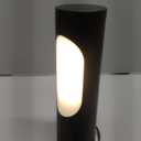 LEDIARY Kosher Lamp for Shabbos, Black Table Lamps and Nightlight for Living Room Bedroom，T10 Bulb Included (4W Eqv 40W, 400LM, 3000K)