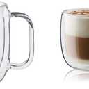 ZWILLING J.A. Henckels Coffee Mug 2 Piece Set J.A. Henckels Cappuccino Glass Mug Set