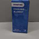 HOMFINE Cooling Blankets for Hot Sleepers - Summer Blanket Thin Lightweight Breathable Soft Double Side Enhanced Cooling for Bed Couch Sofa, Keep Cool for Night Sweats (Beige, 90 x 90 inches)