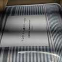 Tommy Hilfiger - Twin/Twin XL Comforter Set, Cotton Textured Bedding with Matching Sham, Medium Weight Bed Set, Oeko-TEX Certified (Danbury Stripe Blue)