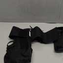 Med Spec ASO Ankle Stabilizer - Lace Up Ankle Brace for Sprained Ankle and Peroneal Tendonitis, Orthopedic Ankle Support for Men, Women, Adults, Teens and Kids, Sports Injury Recovery (Small, Black)