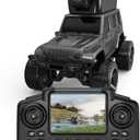 1:64 FPV RC Car Toys with Magnetic 45 Camera for Kids, Mini Remote Control Truck with LCD Screen, Live Video, App, 2 Speed, 2.4GHz Indoor Toy for Boys Girls 6 12 Years Old, Birthday