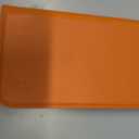 SHIELDON Real Leather Wallet Case for iPhone 17 Pro Max 6.9" 5G 2025 | Kickstand, RFID Blocking Credit Card Holder, Magnetic Closure, Folio, Shockproof Protective Phone Cover - Orange