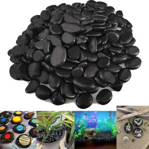 Rocks For Decoration, Gardening, And Terrarium Use ~ 200 ( Black )
