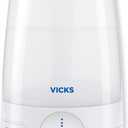 Vicks FilterFree Plus Cool Mist Plus Humidifier (VUL565), Medium Room Filter-Free Cool Mist Humidifier for Baby, Kids and Adult Rooms, Works with Vicks VapoPads