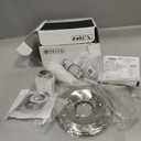 Delta Faucet Foundations 13 Series Single-Function Shower Trim Kit with Single-Spray Shower Head, Stainless BT1321-SS (Valve Not Included)