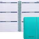 Planner 2025-2026 - January 2025 - June 2026, Yearly Monthly Monthly and Daily Planner 2025-2026, Larger Planner(Green PP Cover-2025.1, 7.5" x 10.2")