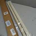 LazBlinds No Drill Blackout Roller Shades, 30" W x 72" H, Beige