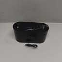 Timex T231G AM/FM Dual Alarm Clock Radio with 1.2-Inch Display and Line-in Jack (Gunmetal) (Black)