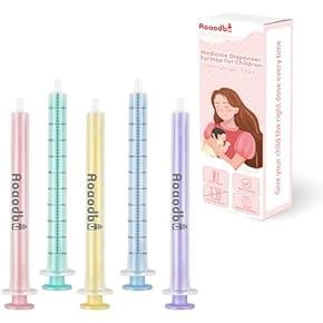 5Pack Medicine Dispenser Syringe For Children (10ml Syringes)