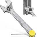 Knuckle Bender with Built-in Hinge Pin Remover, Heavy-Duty Steel Door Hinge Adjustment tool, Door Hinges Tool, Fix for Sticking or Misaligned Doors, Universal Fit for Residential Hinges