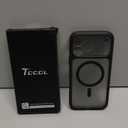 TOCOL for iPhone 17 Pro Max Phone Case, Compatible with Magsafe, Full Camera Protection, Built-in Magnetic Ring, Translucent Matte for iPhone 17 Pro Max Case 6.9 inch (Black)