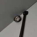 Moen CSR2160OWB 54 to 72-Inch Adjustable Length Fixed Mount Single Curved Shower Rod, Old World Bronze