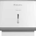 modunful Wall-Mounted Paper Towel Dispenser: Built-in Sample Towel ABS Wall Box, Black Pearl Finish, Two Lock Options, No Drilling Installation for Apartments & Small Spaces & RV