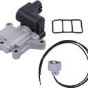 MOTOKU IAC Idle Air Control Valve and Connector Wire for Honda Accord 2003-2005 Element 2003-2006 with Gasket