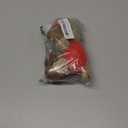 Malier Christmas Squeaky Dog Toys, Durable Latex Rubber Chew Bite Toys Stuffed with Crinkle Paper for Puppy to Medium Pets (Elk)