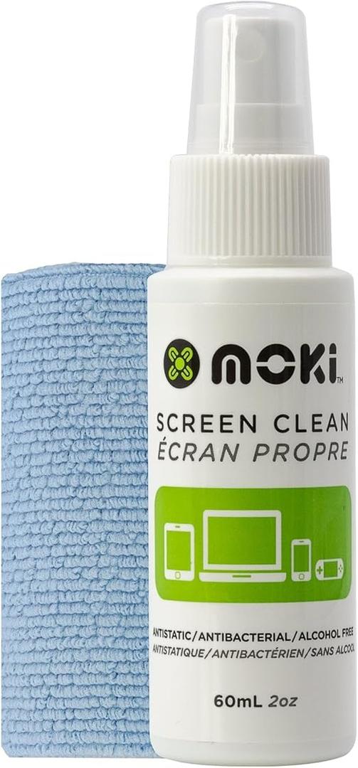 Moki Clean Screen Spray with Chamois 60 ml