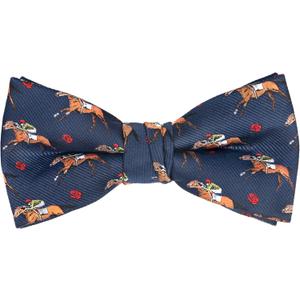 OCIA Men's Fun Pattern Pre-Tied Bow Tie Animal Music Plaid Floral Bowtie for Mens Boys