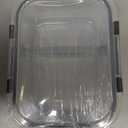 M MCIRCO [5-Pack,36 Oz] Glass Meal Prep Containers 2 Compartments Portion Control with Upgraded Snap Locking Lids Glass Food Storage Containers, Microwave, Oven, Freezer and Dishwasher (4.5 Cups) (Gray)