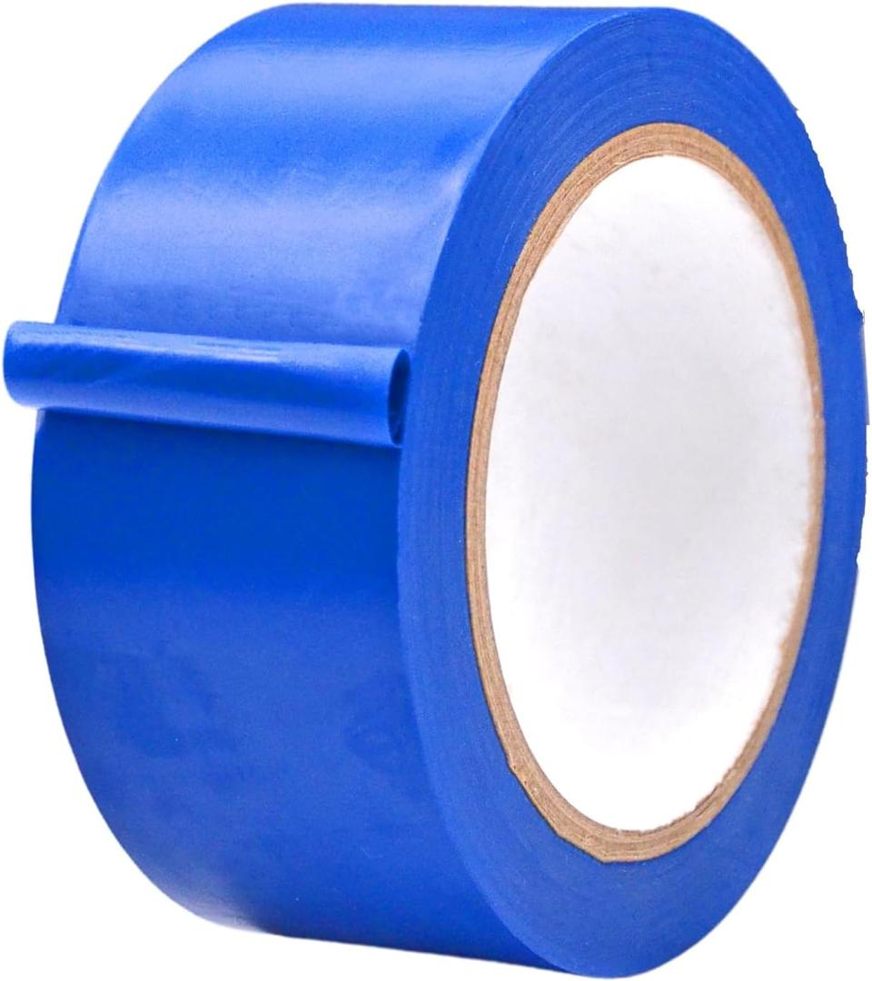 MAT Vinyl Marking Tape Dark Blue - 2 inch x 36 yds. for Safety Floor Marking (School Gym, Restaurants, Warehouse), Dance Floor Splicing, Pinstriping Cars & Boats