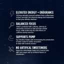 Vega Pre-Workout - 200mg Caffeine, Energy & Focus Drink Mix, Blue Raspberry, 25 Servings, 1.6g Beta Alanine, 6g Citrulline Malate, Vegan, Gluten-Free, Dairy Free, No Sugar Added, 8.4oz, Best Before: 2027/JAN/06