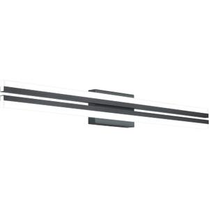 PRESDE Black Vanity Light for Bathroom Lighting Fixtures Over Mirror Modern 40inch LED Bath Wall Lighting Dimmable
