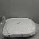 MATBEBY Queen Size Mattress Pad - Cooling Breathable Mattress Topper, Quilted Fitted Mattress Protector, Pillow Top Mattress Cover with 8-21" Deep Pocket, Soft, Machine Washable, White, 60x80 Inches