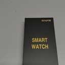 Smart Watch for Men Answer/Make Call for Android iPhone, 1.43" AMOLED HD Screen Mens Luxury Watch, 400mAh Heavy Duty Smartwatch Heart Rate Blood Oxygen Blood Pressure Sleep Monitor Pedometer, 2 Straps (Black)