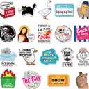Ceenna 20 Pcs Funny Fridge Magnets Reusable Cute Animals and Words Fun Anime Refrigerator Magnets for Office Work Home Car Locker Cabinet Gifts Decorations(Classic Style)