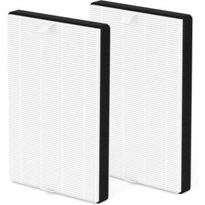 2 Packs F2 A2 True HEPA Replacement Filter Compatible with 3M Filtrete Room Air Cleaner Purifier Models FAP-C02-A2 FAP-C03-A2 FAP-T03-A2 FAP-C02WA-G2 FAP-C03BA-G2 FAP-T03BA-G2 FAP-SC02N