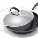 OXO Good Grips Hard Anodized PFOA-Free Nonstick 12" Frying Pan Skillet with Lid Black