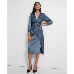 Satin Twist Dress | XL