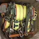Chain Ratchet Straps 2 Inch x 27 Foot, Cargo Tie Down,4 Pack, 324 inches x 2 inches
