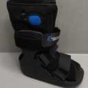 United Ortho USA14115 Short Air Cam Walker Fracture Boot, Medium, Black