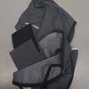 Mile High Life Dog Raincoat, Adjustable Waterproof Reflective Rain Jacket for Small Medium Large Dogs, Lightweight Breathable Pet Rain Coat with Leash Hole(Dark Gray,S Chest 22-25")