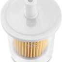 FUEL FILTERS INDUSTRIAL HIGH PERFORMANCE UNIVERSAL INLINE GAS FUEL LINE 3/8" 10 Pack